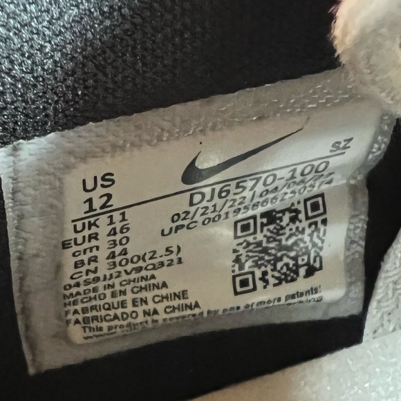 NEW: Nike Men's Air Zoom Victory Tour 2 Golf Shoes White/Black: DJ6569-100 - Picture 10 of 12